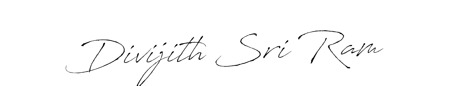 How to make Divijith Sri Ram signature? Antro_Vectra is a professional autograph style. Create handwritten signature for Divijith Sri Ram name. Divijith Sri Ram signature style 6 images and pictures png