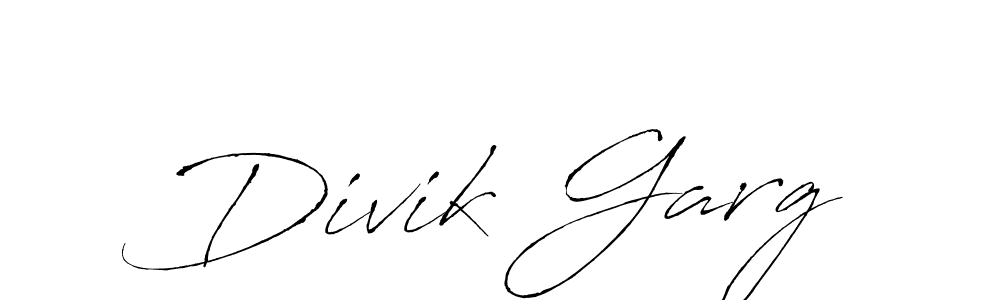 Antro_Vectra is a professional signature style that is perfect for those who want to add a touch of class to their signature. It is also a great choice for those who want to make their signature more unique. Get Divik Garg name to fancy signature for free. Divik Garg signature style 6 images and pictures png