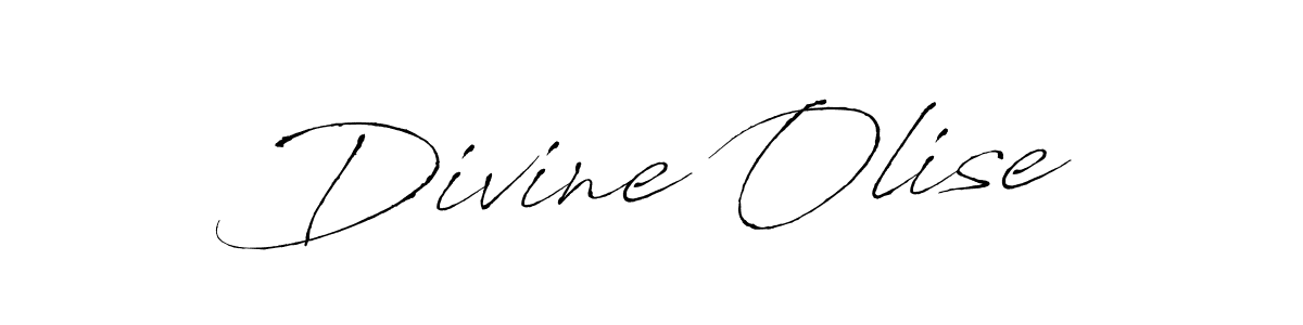 How to make Divine Olise name signature. Use Antro_Vectra style for creating short signs online. This is the latest handwritten sign. Divine Olise signature style 6 images and pictures png