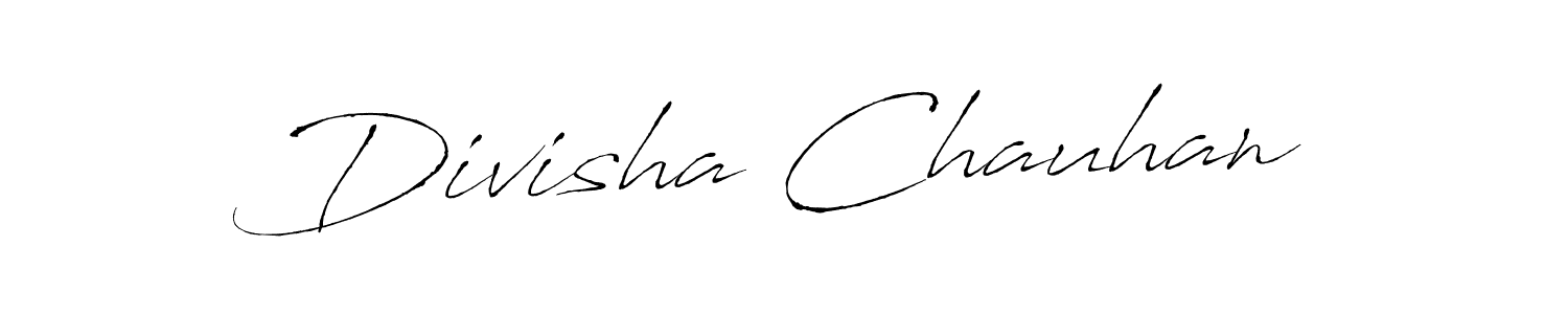 Also we have Divisha Chauhan name is the best signature style. Create professional handwritten signature collection using Antro_Vectra autograph style. Divisha Chauhan signature style 6 images and pictures png
