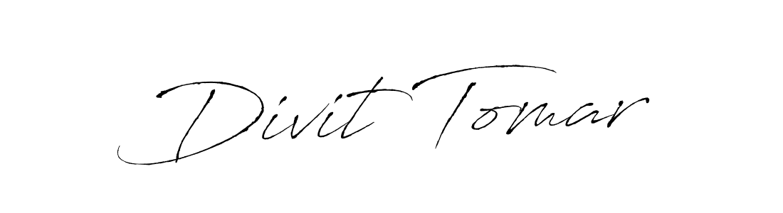 Also we have Divit Tomar name is the best signature style. Create professional handwritten signature collection using Antro_Vectra autograph style. Divit Tomar signature style 6 images and pictures png