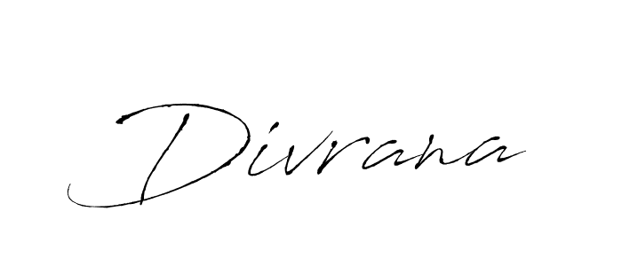 Create a beautiful signature design for name Divrana. With this signature (Antro_Vectra) fonts, you can make a handwritten signature for free. Divrana signature style 6 images and pictures png