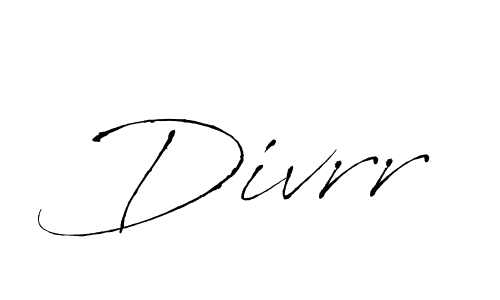 if you are searching for the best signature style for your name Divrr. so please give up your signature search. here we have designed multiple signature styles  using Antro_Vectra. Divrr signature style 6 images and pictures png