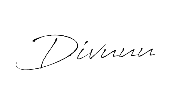 Also we have Divuuu name is the best signature style. Create professional handwritten signature collection using Antro_Vectra autograph style. Divuuu signature style 6 images and pictures png