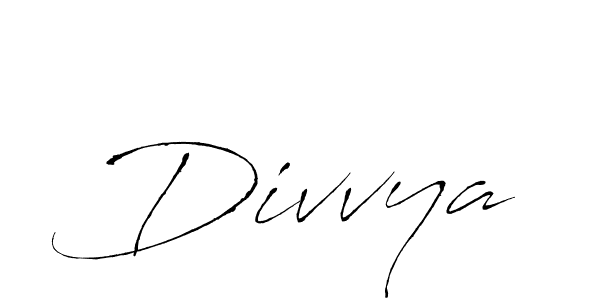 Use a signature maker to create a handwritten signature online. With this signature software, you can design (Antro_Vectra) your own signature for name Divvya. Divvya signature style 6 images and pictures png