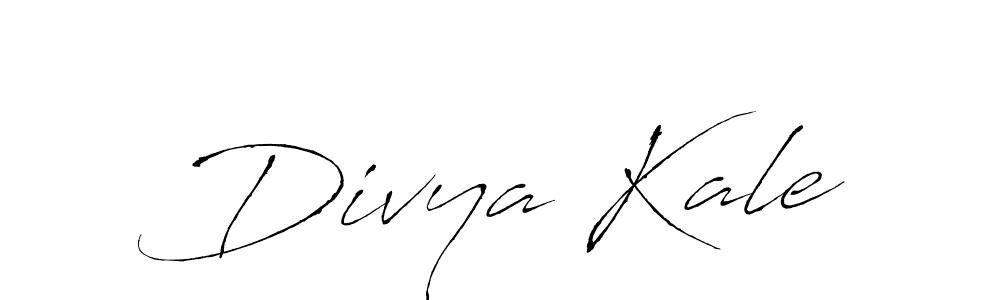 Antro_Vectra is a professional signature style that is perfect for those who want to add a touch of class to their signature. It is also a great choice for those who want to make their signature more unique. Get Divya Kale name to fancy signature for free. Divya Kale signature style 6 images and pictures png
