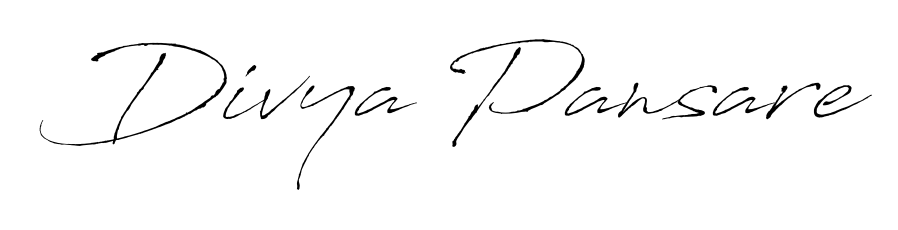 You can use this online signature creator to create a handwritten signature for the name Divya Pansare. This is the best online autograph maker. Divya Pansare signature style 6 images and pictures png