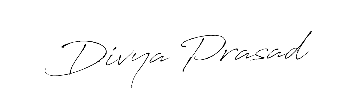 You should practise on your own different ways (Antro_Vectra) to write your name (Divya Prasad) in signature. don't let someone else do it for you. Divya Prasad signature style 6 images and pictures png