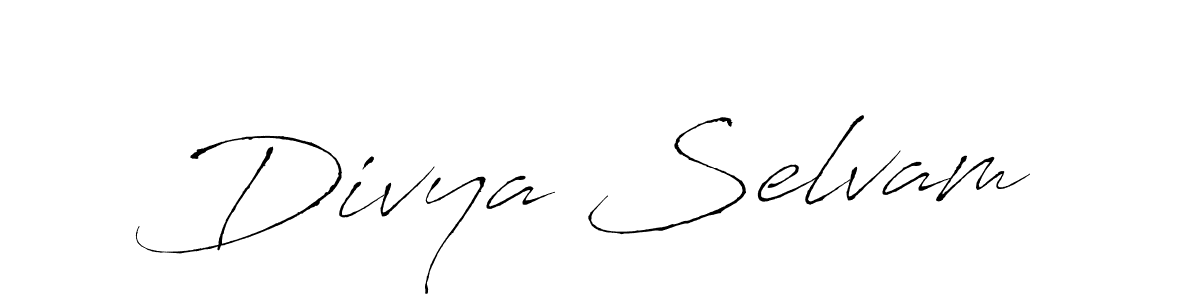 Antro_Vectra is a professional signature style that is perfect for those who want to add a touch of class to their signature. It is also a great choice for those who want to make their signature more unique. Get Divya Selvam name to fancy signature for free. Divya Selvam signature style 6 images and pictures png