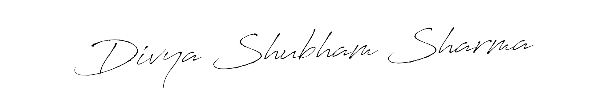 Similarly Antro_Vectra is the best handwritten signature design. Signature creator online .You can use it as an online autograph creator for name Divya Shubham Sharma. Divya Shubham Sharma signature style 6 images and pictures png