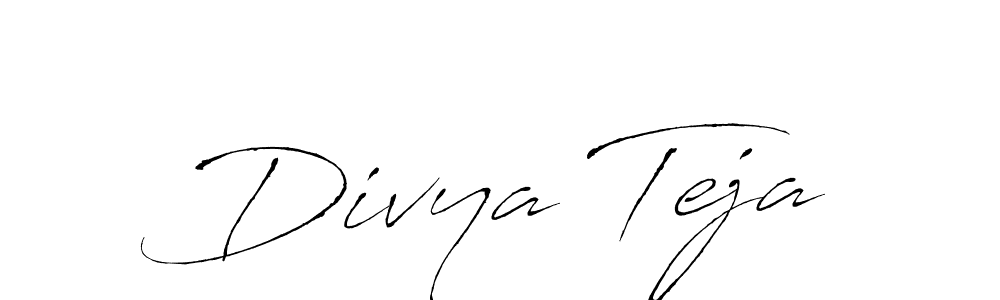 if you are searching for the best signature style for your name Divya Teja. so please give up your signature search. here we have designed multiple signature styles  using Antro_Vectra. Divya Teja signature style 6 images and pictures png