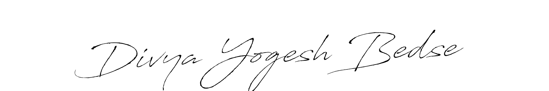 Similarly Antro_Vectra is the best handwritten signature design. Signature creator online .You can use it as an online autograph creator for name Divya Yogesh Bedse. Divya Yogesh Bedse signature style 6 images and pictures png