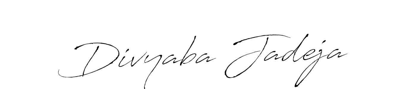 It looks lik you need a new signature style for name Divyaba Jadeja. Design unique handwritten (Antro_Vectra) signature with our free signature maker in just a few clicks. Divyaba Jadeja signature style 6 images and pictures png