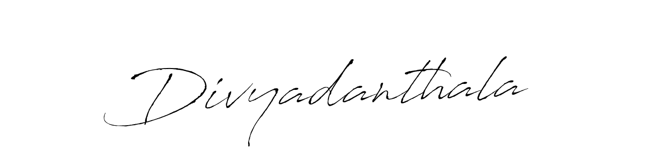 Divyadanthala stylish signature style. Best Handwritten Sign (Antro_Vectra) for my name. Handwritten Signature Collection Ideas for my name Divyadanthala. Divyadanthala signature style 6 images and pictures png