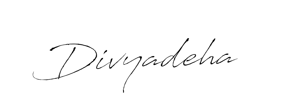 The best way (Antro_Vectra) to make a short signature is to pick only two or three words in your name. The name Divyadeha include a total of six letters. For converting this name. Divyadeha signature style 6 images and pictures png