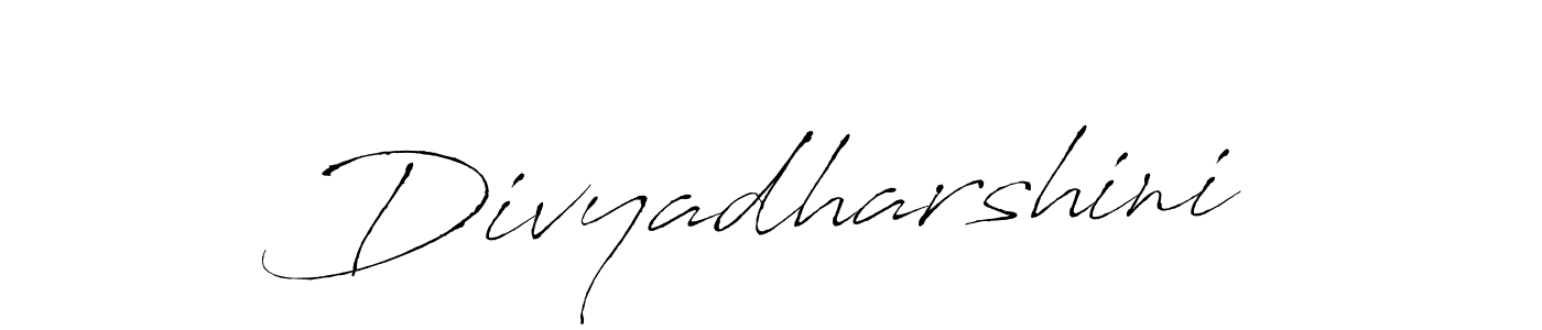 Divyadharshini stylish signature style. Best Handwritten Sign (Antro_Vectra) for my name. Handwritten Signature Collection Ideas for my name Divyadharshini. Divyadharshini signature style 6 images and pictures png