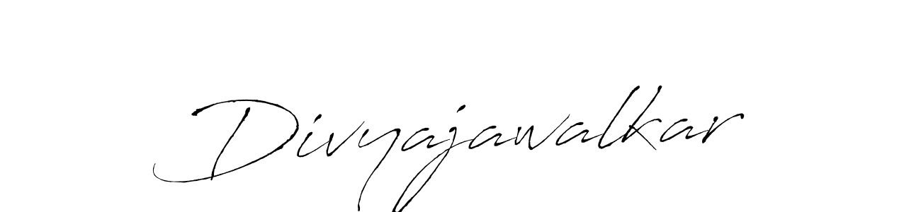 Also we have Divyajawalkar name is the best signature style. Create professional handwritten signature collection using Antro_Vectra autograph style. Divyajawalkar signature style 6 images and pictures png