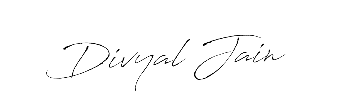 Make a beautiful signature design for name Divyal Jain. Use this online signature maker to create a handwritten signature for free. Divyal Jain signature style 6 images and pictures png