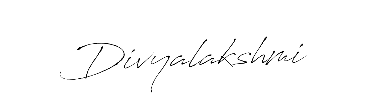 How to make Divyalakshmi name signature. Use Antro_Vectra style for creating short signs online. This is the latest handwritten sign. Divyalakshmi signature style 6 images and pictures png