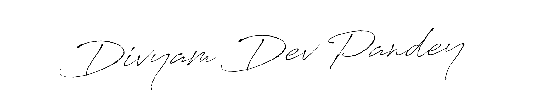 It looks lik you need a new signature style for name Divyam Dev Pandey. Design unique handwritten (Antro_Vectra) signature with our free signature maker in just a few clicks. Divyam Dev Pandey signature style 6 images and pictures png