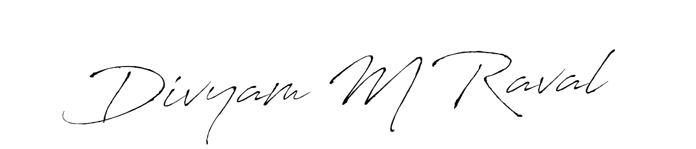 This is the best signature style for the Divyam M Raval name. Also you like these signature font (Antro_Vectra). Mix name signature. Divyam M Raval signature style 6 images and pictures png