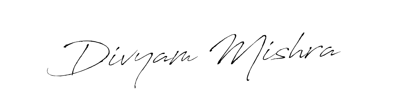 You should practise on your own different ways (Antro_Vectra) to write your name (Divyam Mishra) in signature. don't let someone else do it for you. Divyam Mishra signature style 6 images and pictures png