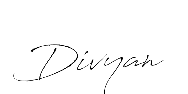 Also You can easily find your signature by using the search form. We will create Divyan name handwritten signature images for you free of cost using Antro_Vectra sign style. Divyan signature style 6 images and pictures png