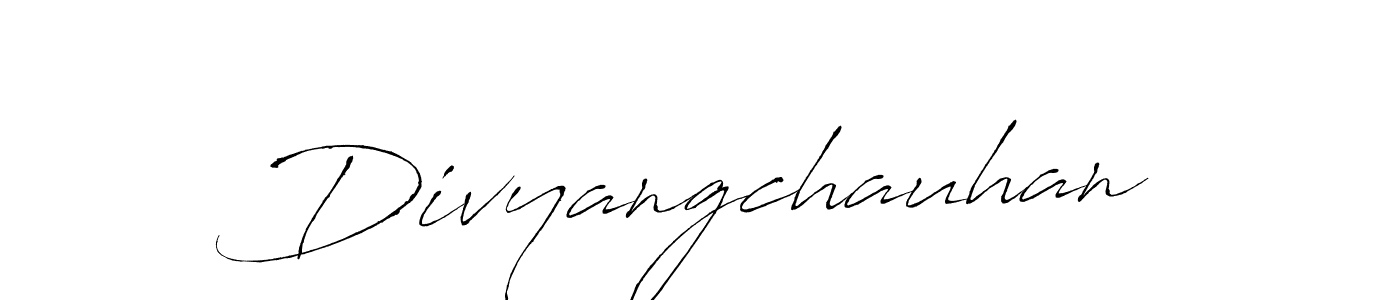 You can use this online signature creator to create a handwritten signature for the name Divyangchauhan. This is the best online autograph maker. Divyangchauhan signature style 6 images and pictures png