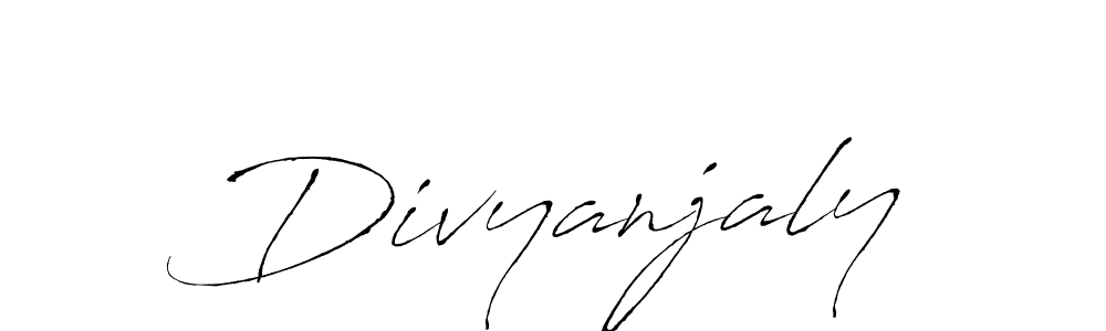Make a beautiful signature design for name Divyanjaly. Use this online signature maker to create a handwritten signature for free. Divyanjaly signature style 6 images and pictures png