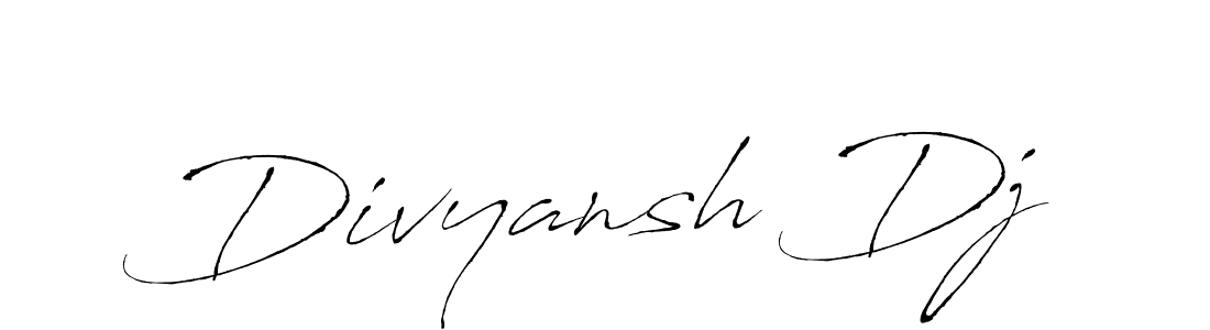 Also You can easily find your signature by using the search form. We will create Divyansh Dj name handwritten signature images for you free of cost using Antro_Vectra sign style. Divyansh Dj signature style 6 images and pictures png