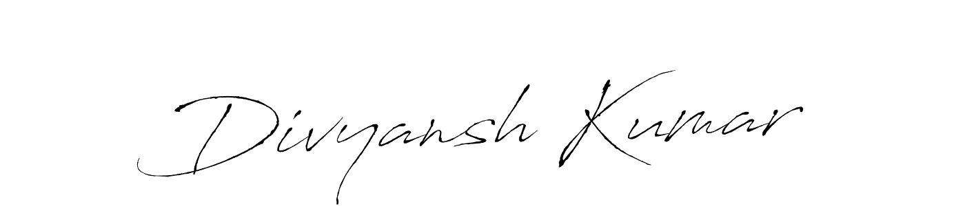 Make a beautiful signature design for name Divyansh Kumar. Use this online signature maker to create a handwritten signature for free. Divyansh Kumar signature style 6 images and pictures png