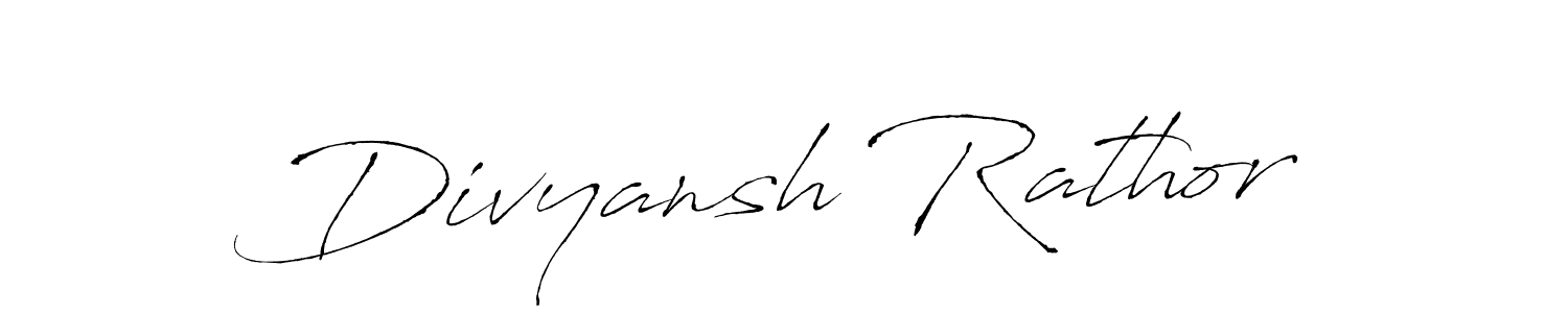 Also You can easily find your signature by using the search form. We will create Divyansh Rathor name handwritten signature images for you free of cost using Antro_Vectra sign style. Divyansh Rathor signature style 6 images and pictures png