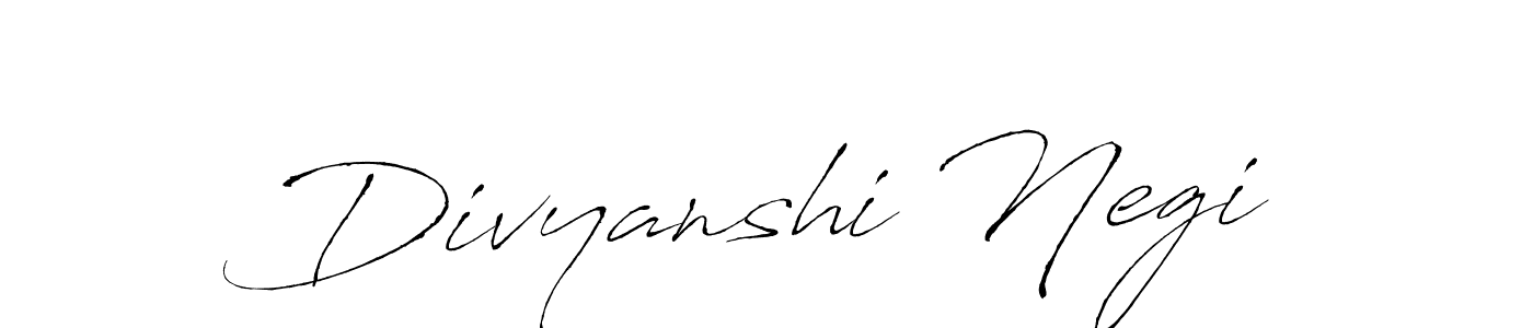 It looks lik you need a new signature style for name Divyanshi Negi. Design unique handwritten (Antro_Vectra) signature with our free signature maker in just a few clicks. Divyanshi Negi signature style 6 images and pictures png