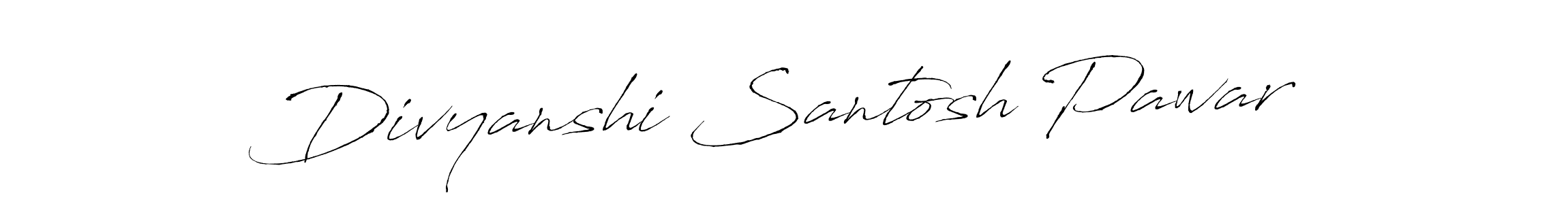 Once you've used our free online signature maker to create your best signature Antro_Vectra style, it's time to enjoy all of the benefits that Divyanshi Santosh Pawar name signing documents. Divyanshi Santosh Pawar signature style 6 images and pictures png