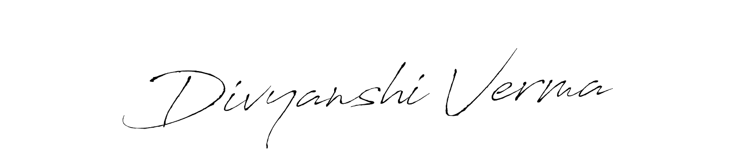 Also You can easily find your signature by using the search form. We will create Divyanshi Verma name handwritten signature images for you free of cost using Antro_Vectra sign style. Divyanshi Verma signature style 6 images and pictures png