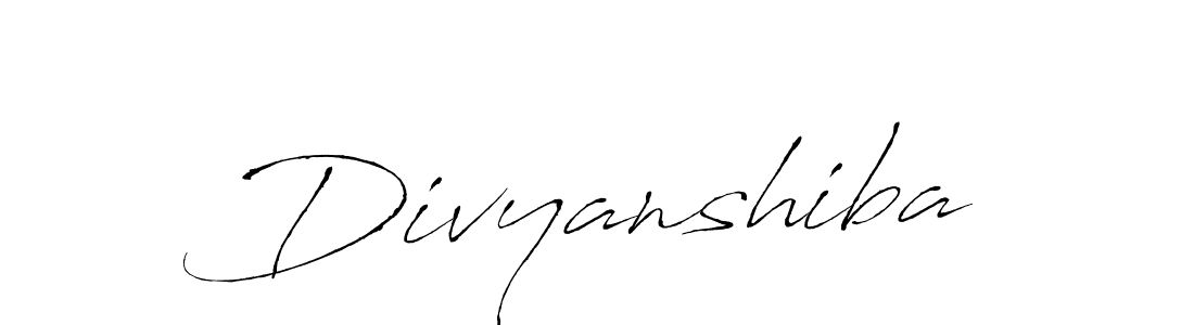 The best way (Antro_Vectra) to make a short signature is to pick only two or three words in your name. The name Divyanshiba include a total of six letters. For converting this name. Divyanshiba signature style 6 images and pictures png