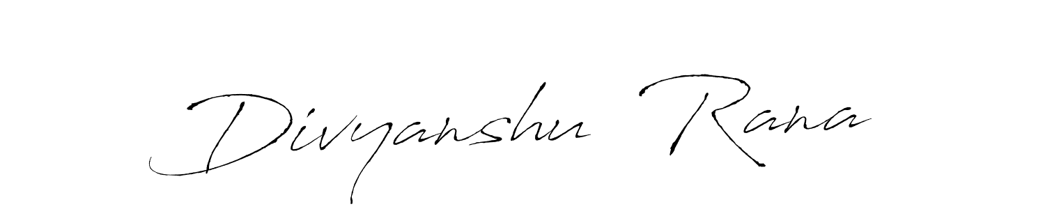 You can use this online signature creator to create a handwritten signature for the name Divyanshu  Rana. This is the best online autograph maker. Divyanshu  Rana signature style 6 images and pictures png