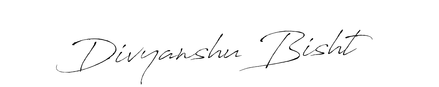 Use a signature maker to create a handwritten signature online. With this signature software, you can design (Antro_Vectra) your own signature for name Divyanshu Bisht. Divyanshu Bisht signature style 6 images and pictures png