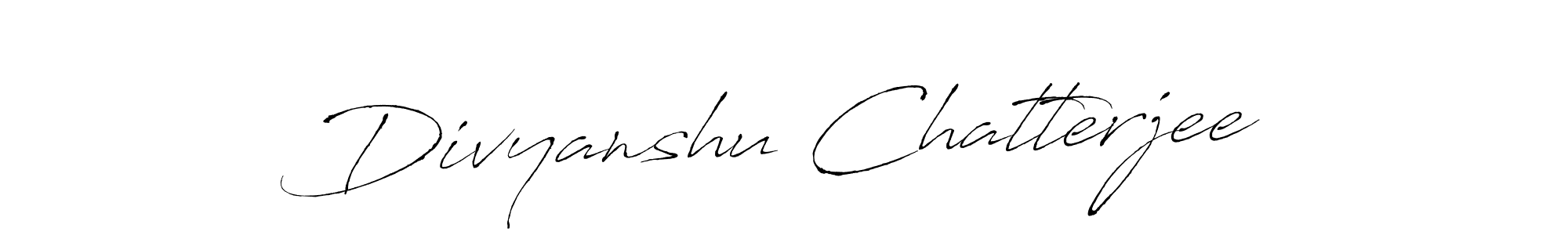 This is the best signature style for the Divyanshu Chatterjee name. Also you like these signature font (Antro_Vectra). Mix name signature. Divyanshu Chatterjee signature style 6 images and pictures png