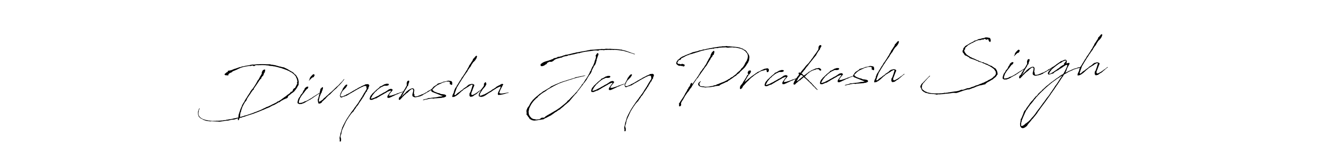 Design your own signature with our free online signature maker. With this signature software, you can create a handwritten (Antro_Vectra) signature for name Divyanshu Jay Prakash Singh. Divyanshu Jay Prakash Singh signature style 6 images and pictures png