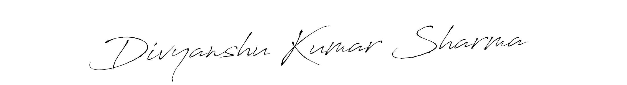 You should practise on your own different ways (Antro_Vectra) to write your name (Divyanshu Kumar Sharma) in signature. don't let someone else do it for you. Divyanshu Kumar Sharma signature style 6 images and pictures png