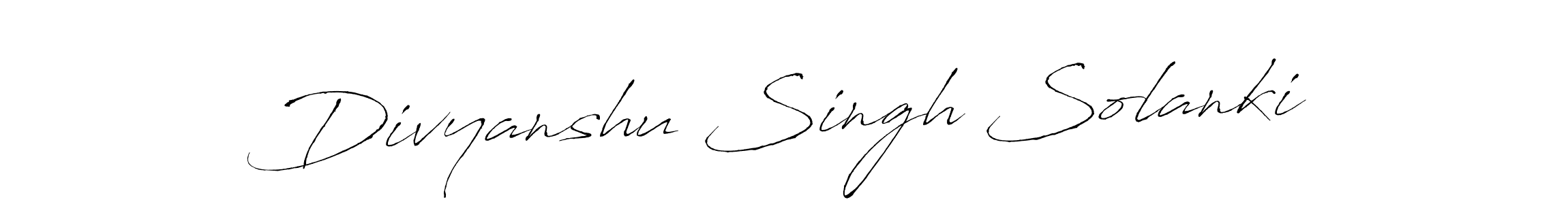 How to make Divyanshu Singh Solanki signature? Antro_Vectra is a professional autograph style. Create handwritten signature for Divyanshu Singh Solanki name. Divyanshu Singh Solanki signature style 6 images and pictures png