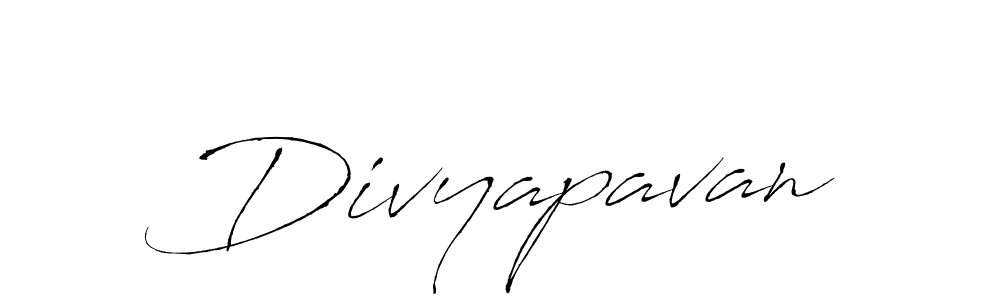 Use a signature maker to create a handwritten signature online. With this signature software, you can design (Antro_Vectra) your own signature for name Divyapavan. Divyapavan signature style 6 images and pictures png