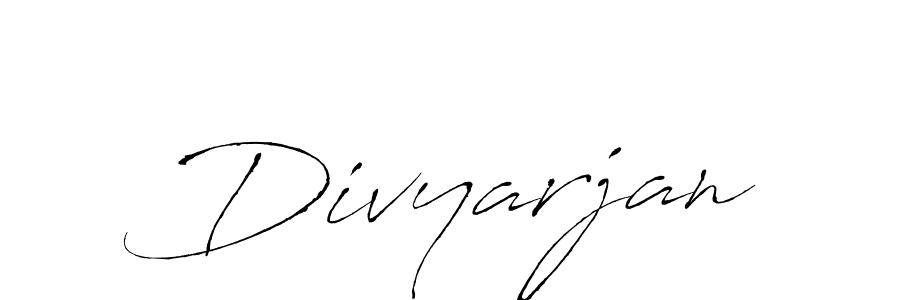 How to Draw Divyarjan signature style? Antro_Vectra is a latest design signature styles for name Divyarjan. Divyarjan signature style 6 images and pictures png
