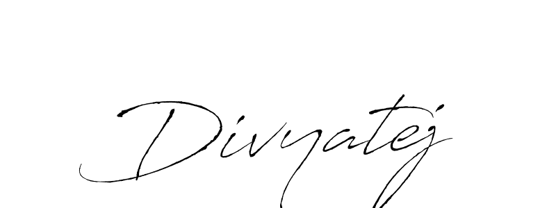 Also You can easily find your signature by using the search form. We will create Divyatej name handwritten signature images for you free of cost using Antro_Vectra sign style. Divyatej signature style 6 images and pictures png