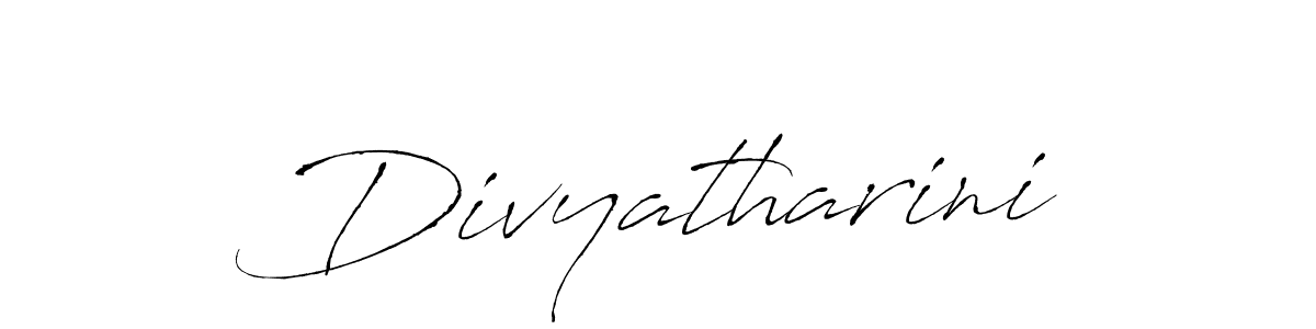 Use a signature maker to create a handwritten signature online. With this signature software, you can design (Antro_Vectra) your own signature for name Divyatharini. Divyatharini signature style 6 images and pictures png