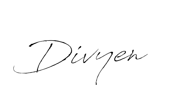 It looks lik you need a new signature style for name Divyen. Design unique handwritten (Antro_Vectra) signature with our free signature maker in just a few clicks. Divyen signature style 6 images and pictures png