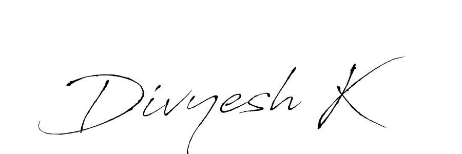 How to Draw Divyesh K signature style? Antro_Vectra is a latest design signature styles for name Divyesh K. Divyesh K signature style 6 images and pictures png