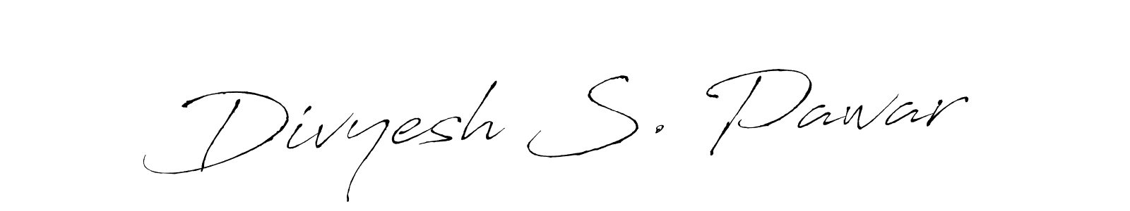 Once you've used our free online signature maker to create your best signature Antro_Vectra style, it's time to enjoy all of the benefits that Divyesh S. Pawar name signing documents. Divyesh S. Pawar signature style 6 images and pictures png