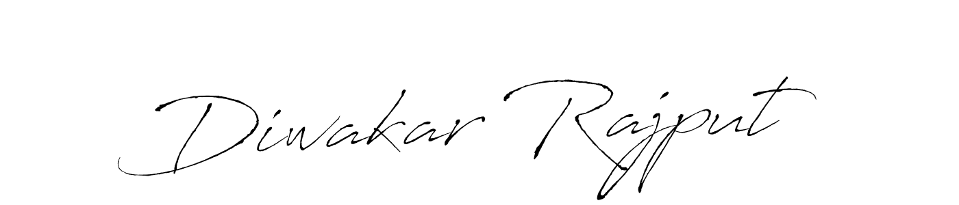 Design your own signature with our free online signature maker. With this signature software, you can create a handwritten (Antro_Vectra) signature for name Diwakar Rajput. Diwakar Rajput signature style 6 images and pictures png